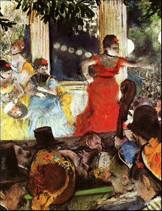 Edgar Degas Aix Ambassadeurs oil painting image